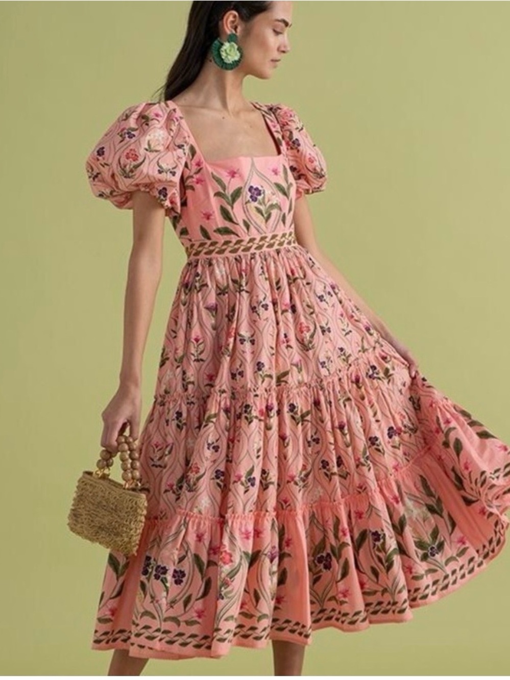 Agua by Agua Bendita Alga Pacifico Midi Dress